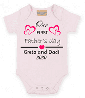 'Our first Father's Day' 'Ein Sul y Tadau Cyntaf'